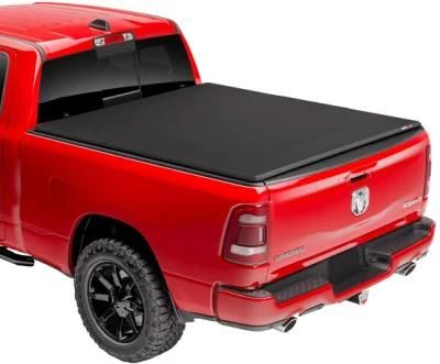 Soft Roll up Tonneau Cover for Isuzu D-Max Truck Bed Covers Truck Tonneau Covers Soft Tri Tonneau Cover