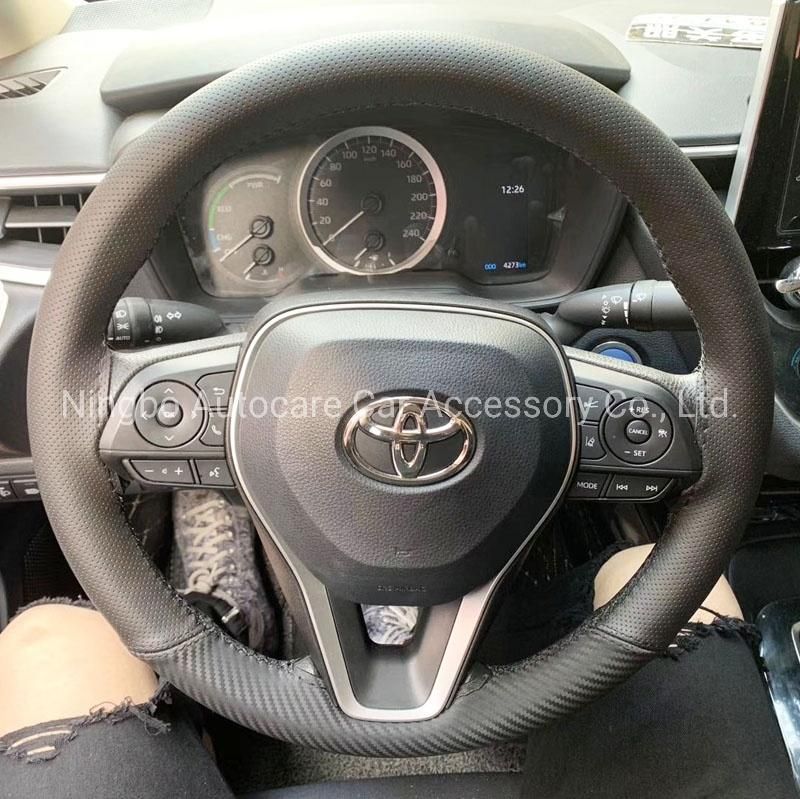 Hot Fashion Leather Sewing Car Steering Wheel Cover