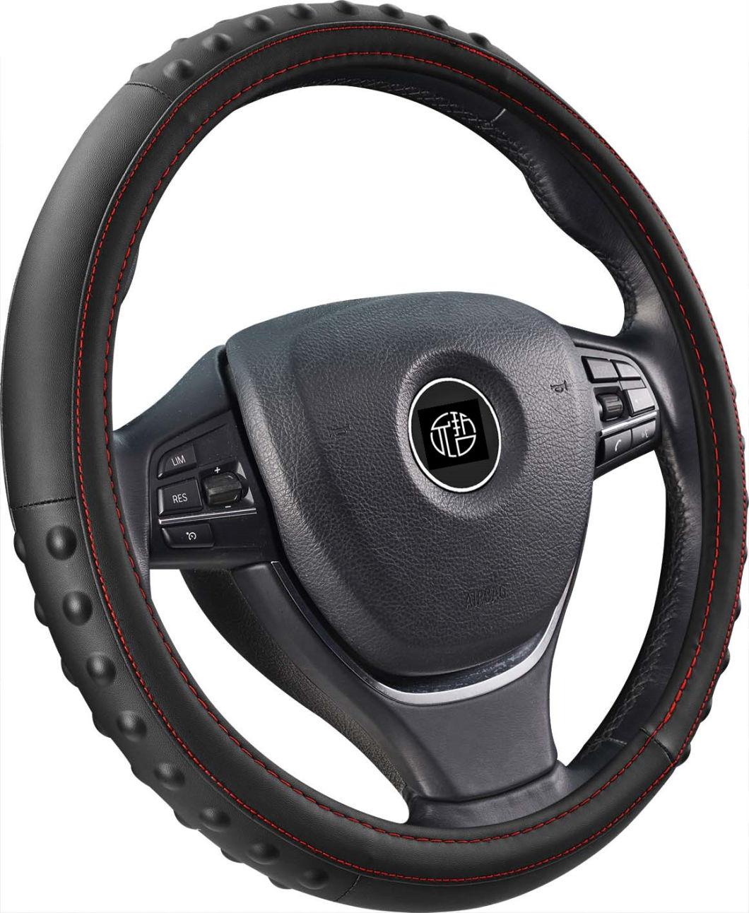 Luxury Anti Skid Soft Touch 3D Car Steering Wheel Covers