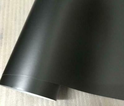 Satin PVC Matte Grey Car Wrap Vinyl Film for Vehicle Wrapping