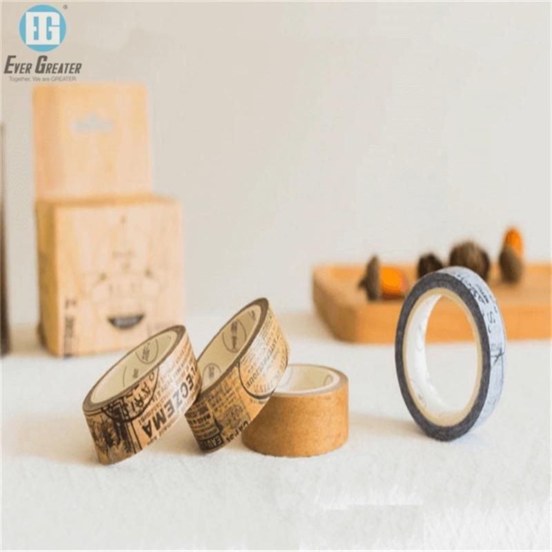 Good Adhesive Custom Printed Washi Paper Sticker Tape