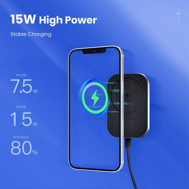 Christmas Gift Wireless Charger Car Mounts with The Case-Friendly Design