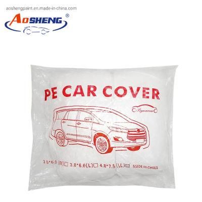 Disposable Plastic UV Protection Waterproof Whole Car Cover