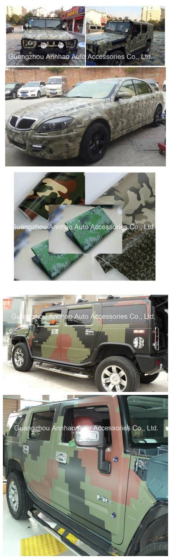 1.52*28m Car Wrap Foil Vinyl Sticker Camouflage Vinyl Wrap