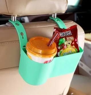 Adjustable Car Compartment Storage Box, Chair Back Hanging Bag, Multifunctional Drink Holder
