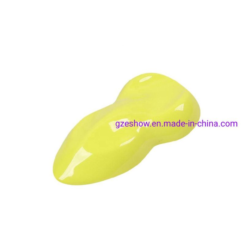 Lemon Yellow Glossy Car Vinyl Wrap Sticker