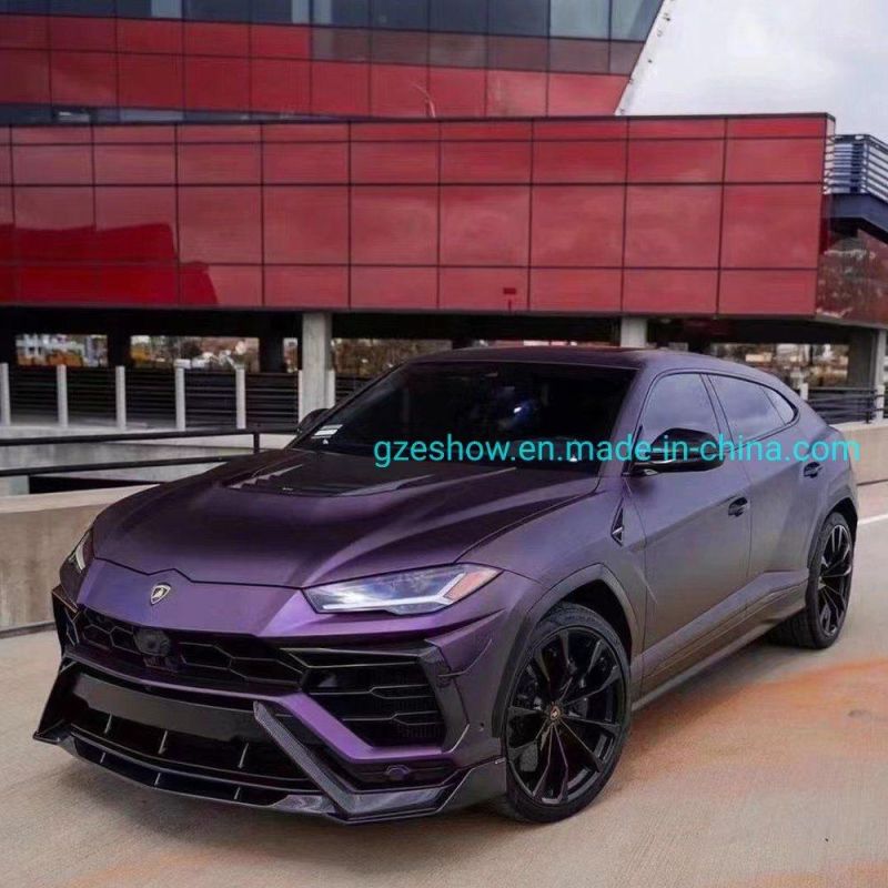 Ultra Metre Piont Purple Car Viny Wrap Design