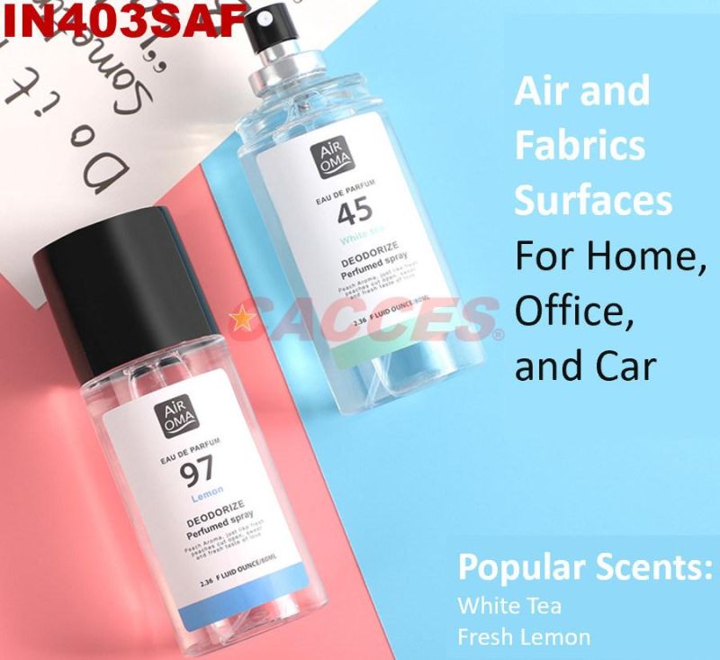 Room Spray Sandalwood,White Tea,Lemon,Juicy Peach,Orange,Home Mist Spray Car Air Freshener, Cloth Fabrics Surface Spray Pure Rose Essential Oils,Home Fragrances