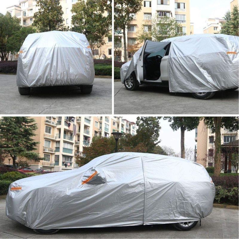 Heavy Duty PEVA Car Cover with Fleece for Sedan and SUV