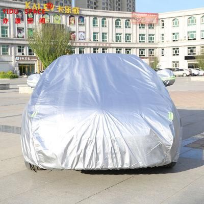 All Weather Universal Oxford Waterproof Silver Sunproof Sedan Cover