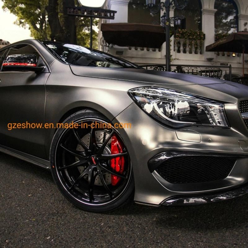 Grey Matte Pearl Auto Full Body Car Sticker PVC Vinyl Film