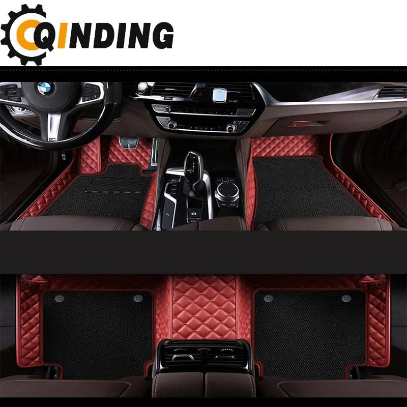 Factory Big Promotion Durable Protector Waterproof 5D PVC Leather Car Foot Carpet Floor Mat