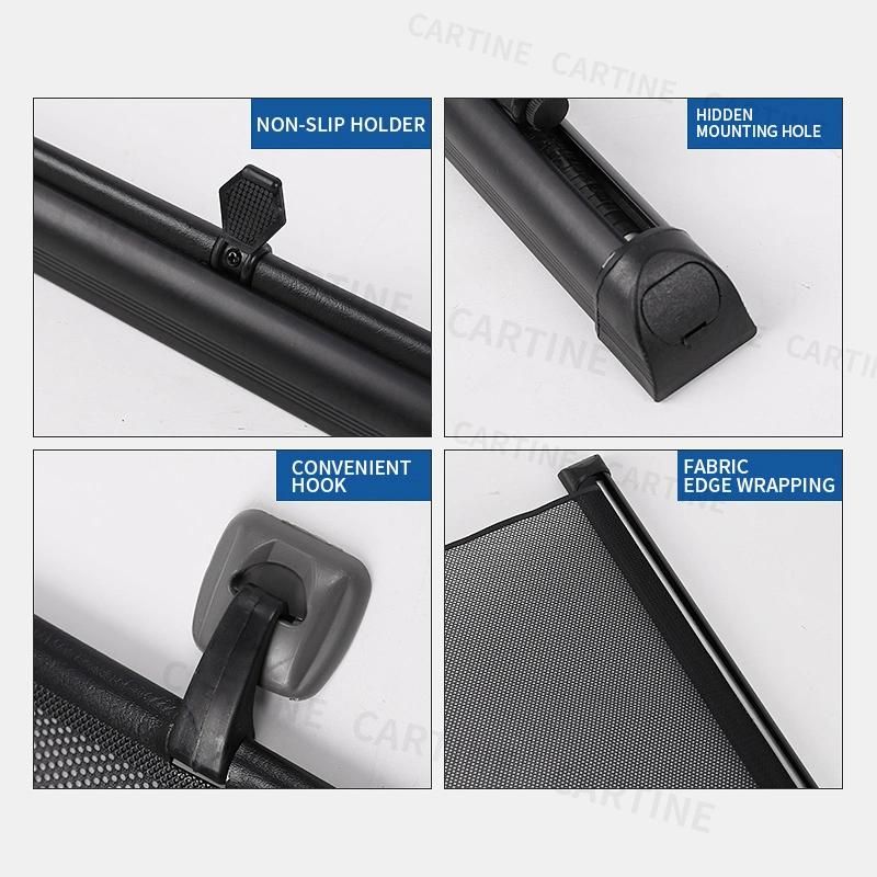 Handle by Hand Car Curtain Sunshade/Car Automatic Sun Shade