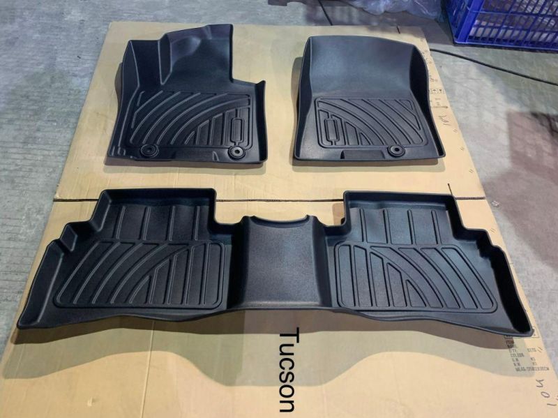 Kqd Making Tpo 3D Floor Matting for Hyundai Tucson 2016~on