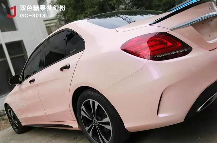 Beautiful Car Wrap Vinyl Film Magic Candy Color Flip Sticker