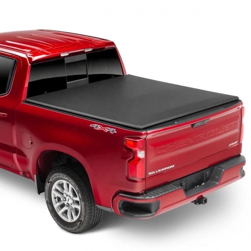 Hot! Soft Folding Truck Bed Tonneau Cover Fits for Dodge RAM2500 5.7FT Bed