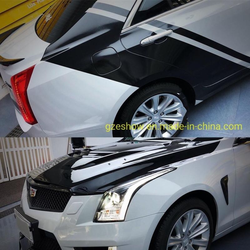 Crystal Stone Gray Air Bubble Free PVC Wrap Stickers for Car