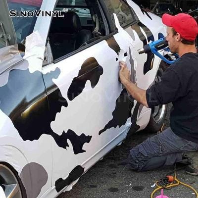 SINOVINYL Whosale Camouflage Full Body Vinyl Wrap Film For Vehicle With Air Bubble Free