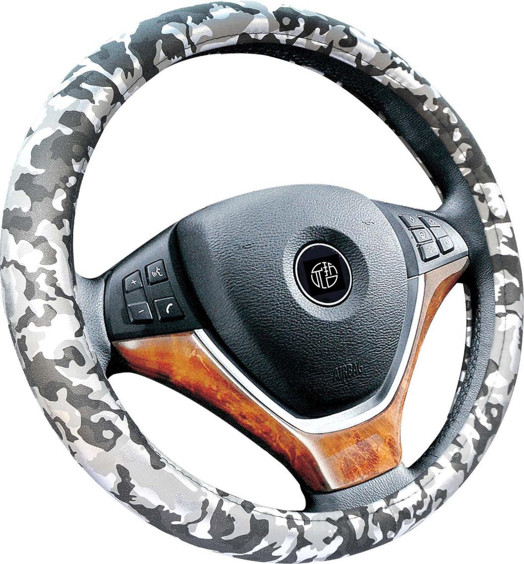 Military Style Camo Steering Wheel Cover Four Seasons General