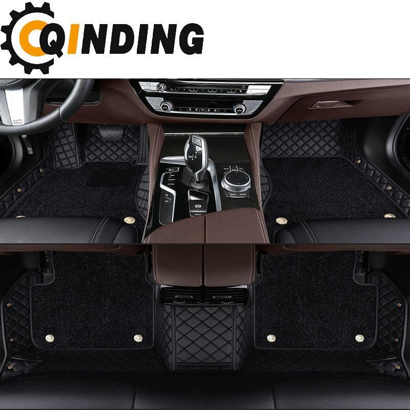 Basics 4-Piece Thick Flexible Rubber Car Floor Mat