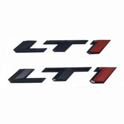 Lt1 for Chevrolet Silverado Chevy Camaro Emblem Fender Badge Decal Sticker Logo Car Accessories Car Parts Gmc Sierra Decoration ABS Plastic