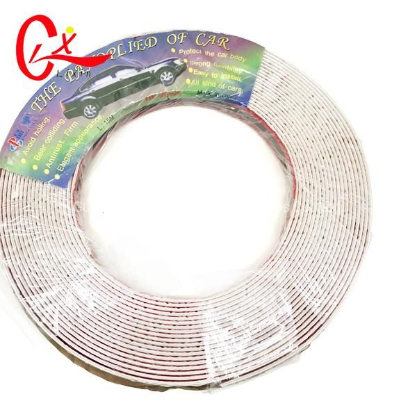 Car Body Side Moulding Strip Chrome Trim Adhesive Decorative Stripes