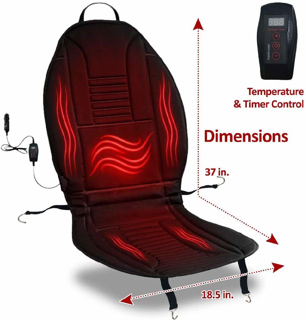 Car Accessory 12V Heating Seat Cover Cushion for Front Seat