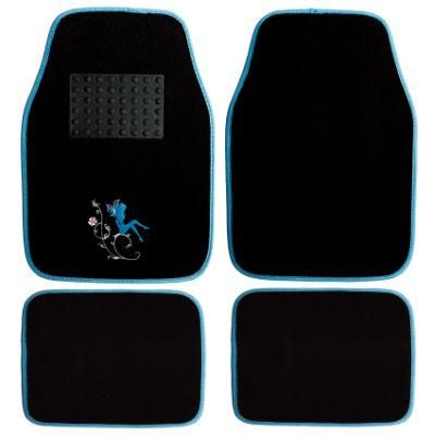 4PCS Premium Fabric Car Non Slip Mat