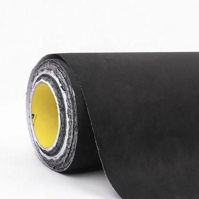 Black Fabric Car Wrapping Sticker Interior Wrap Vinyl Decoration Film