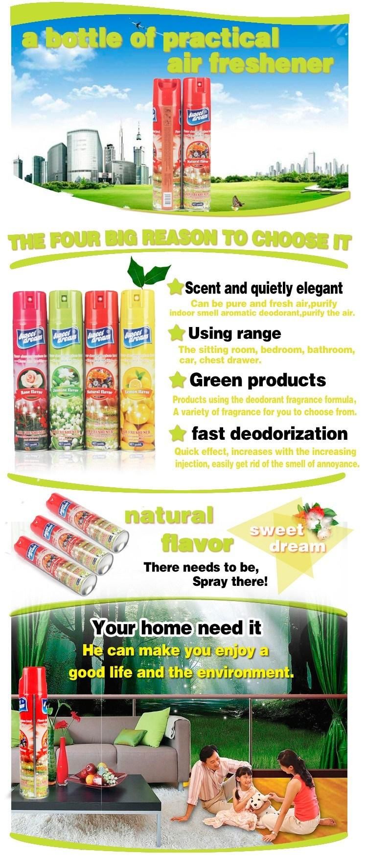 Sweet Dream Brand 300ml/400ml Natural Air Freshener Spray