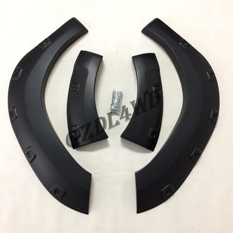 Auto Parts for 2018 Toyota Hilux Rocco ABS Plastic Wheel Arch Fender Flares Kit