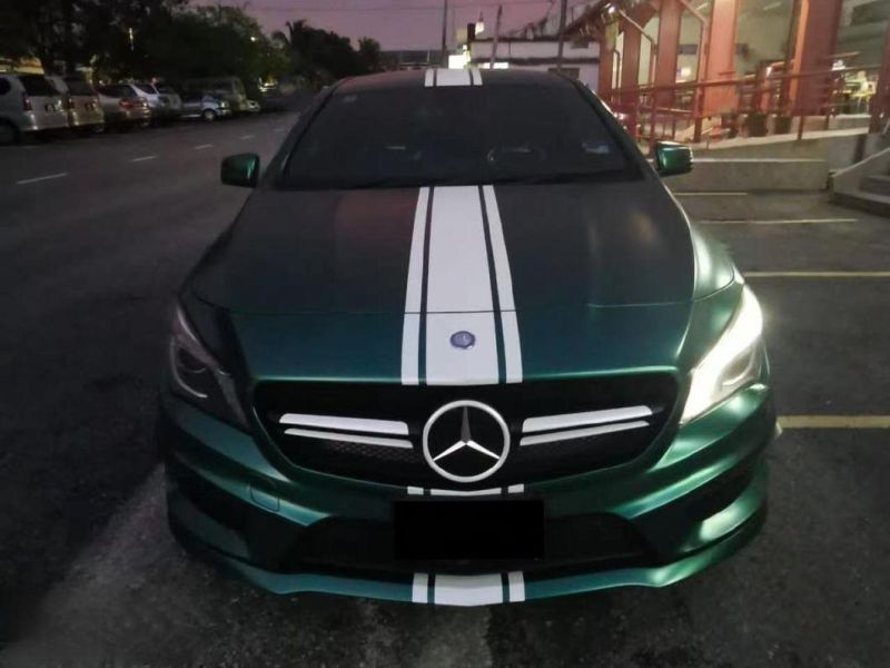 Pearl Metallic Emerald Green Wrapping Sticker Vinyl Car Film