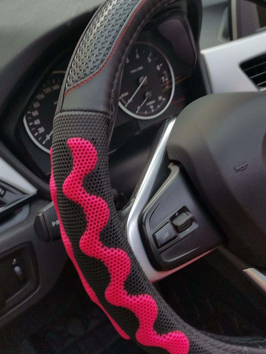 Hand Sewn OEM High Quality Fur Steering Wheel Cover