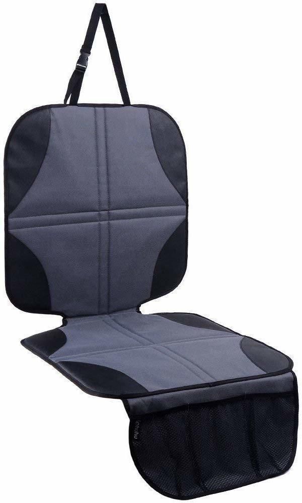 Car Seat Protector with Thickest Padding with Pockets for Handy Storage