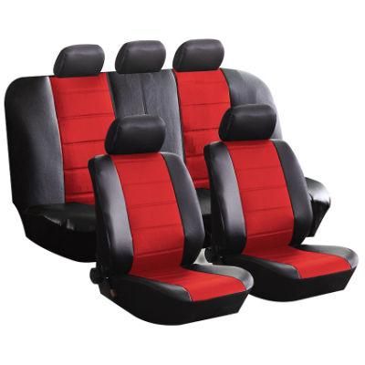 Car Interior Accessories PVC Leather and Flat Cloth Car Seat Cover