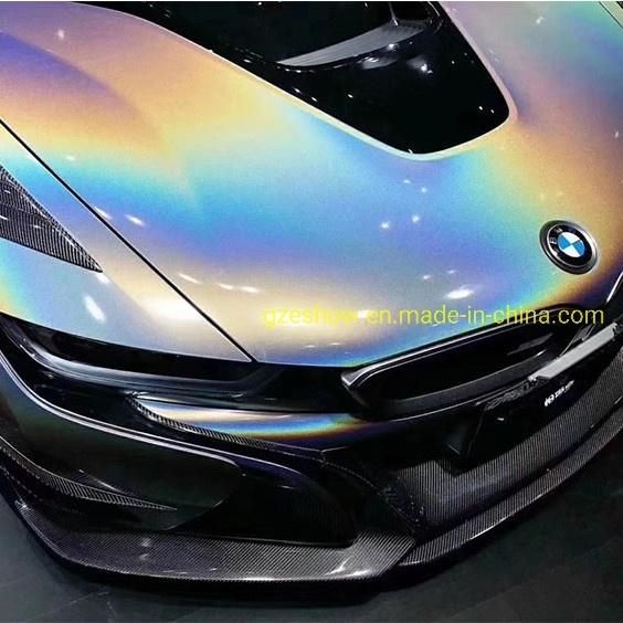 Rainbow Gray Laser Car Vinyl Wrap Film Sticker