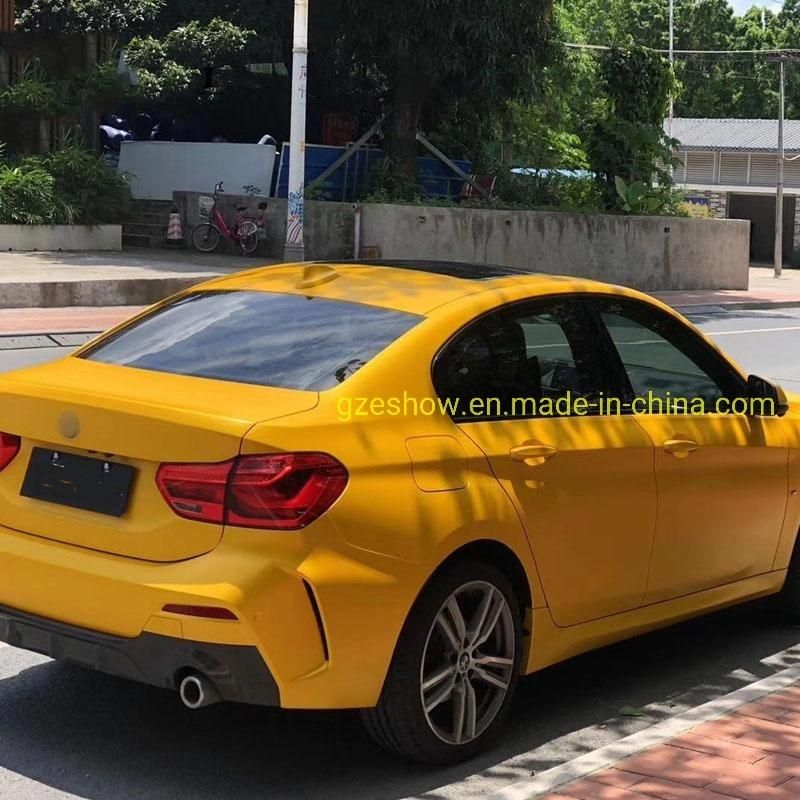 Body Film Yellow Vinyl Car Wrap Film for Car