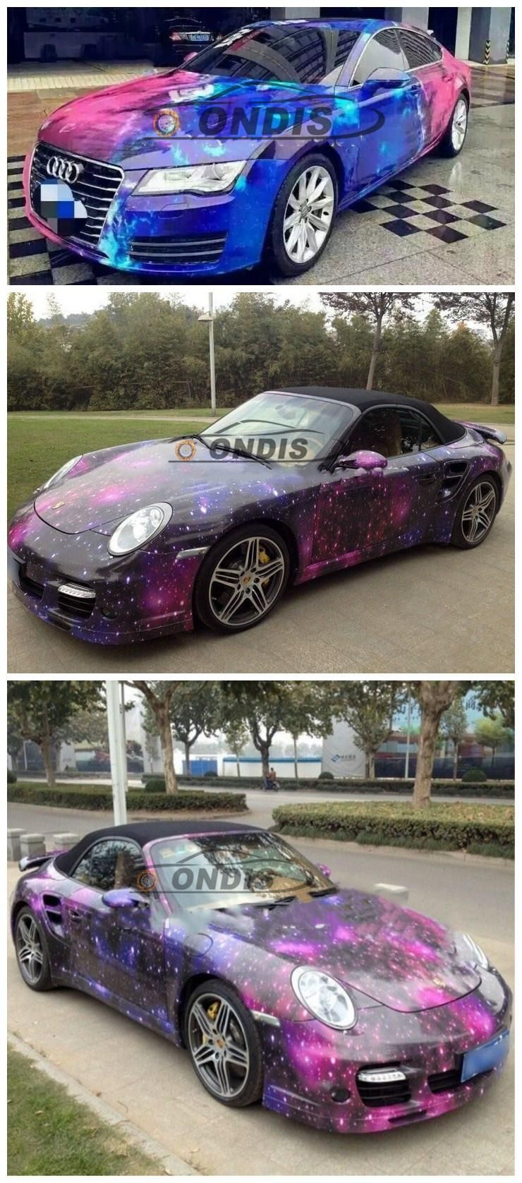 Hot-Selling Bomb Sticker Galaxy Starry Sky Car Vinyl Wrap