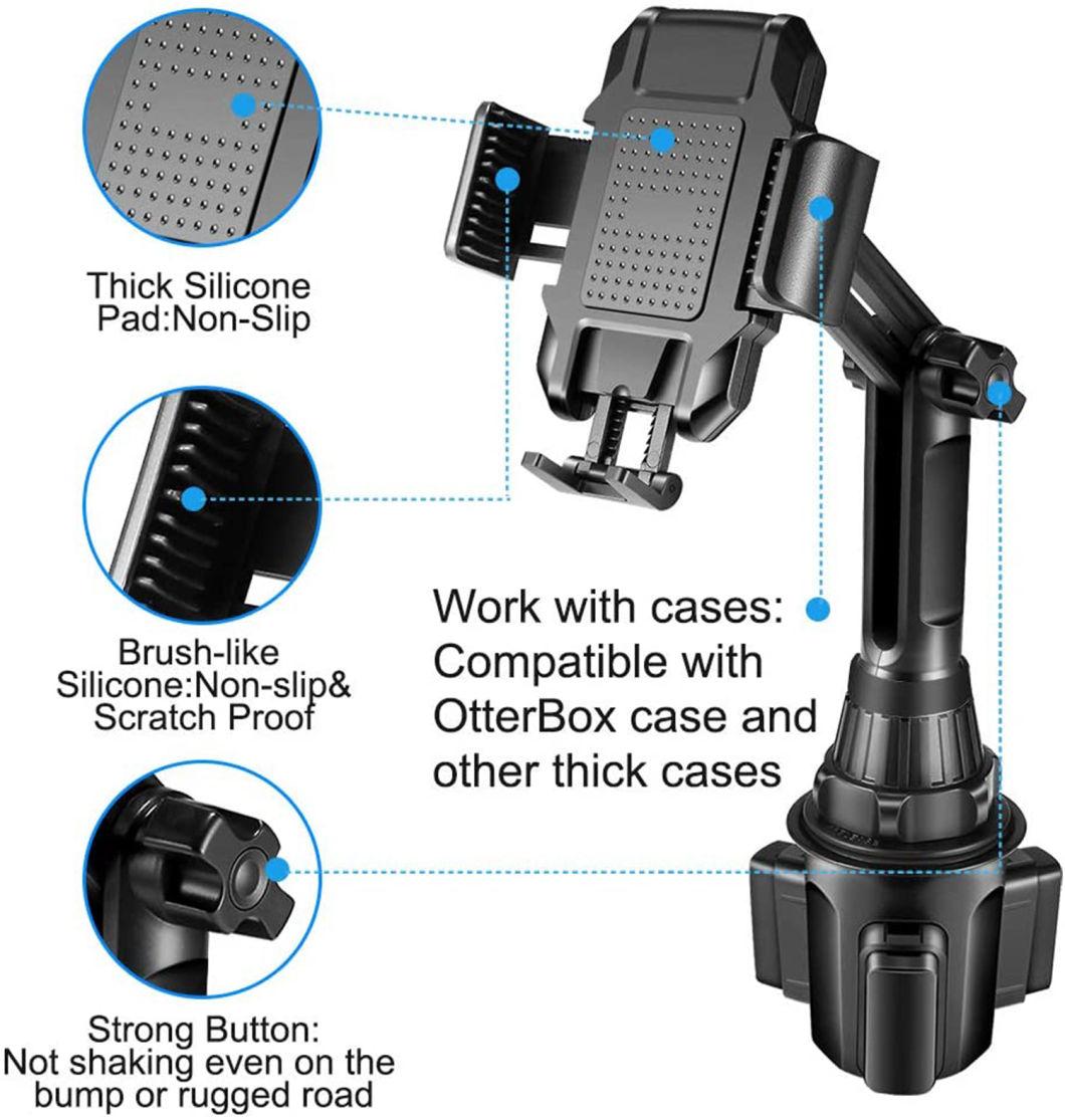 New Design Car Cup Holder Universal Adjustable Cup Phone Mount