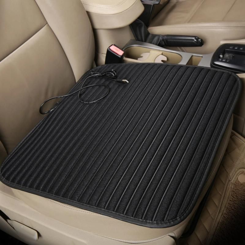 Car Heating Pad Warm Cushion Universal Office Nonslip Seat Mat