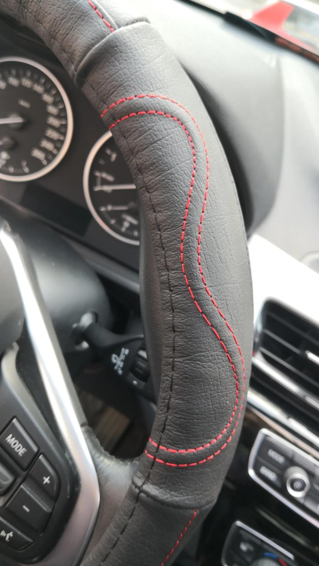 Sport Universal Leather Car Steering Wheel Cover