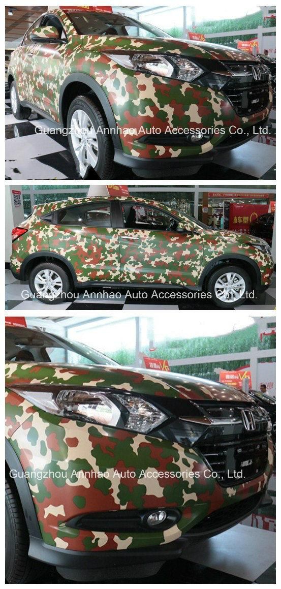 1.52*28m Car Wrap Foil Vinyl Sticker Camouflage Vinyl Wrap