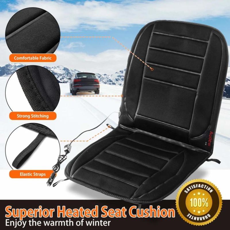 12V Heated Seat Cover for Auto Front Seat