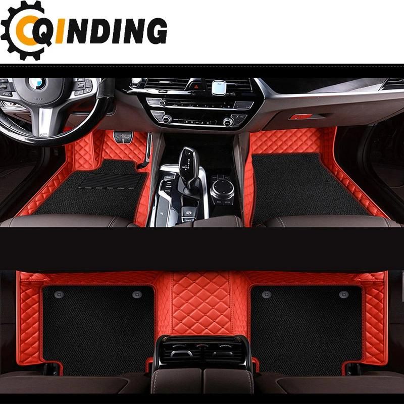 Factory Big Promotion Durable Protector Waterproof 5D PVC Leather Car Foot Carpet Floor Mat