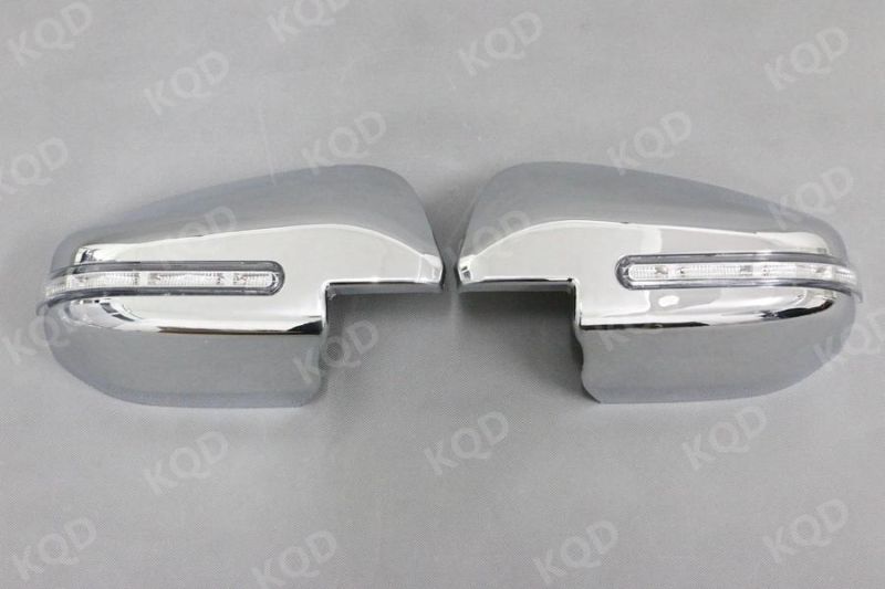 Chrome LED Side Car Mirror Cover for Hilux Revo 2016