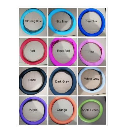 New Product High Quality Rubber Silicone Steering Wheel Covers