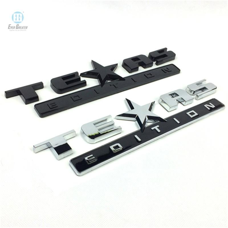 Custom ABS Plastic Chrome 3D Car Emblem