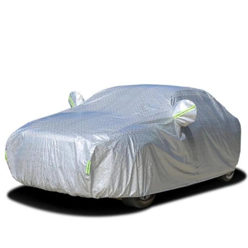 Waterproof Automatic White Folding Car Cover