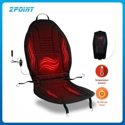 12V Car Heated Seat Cover Cushion for Cool Weather