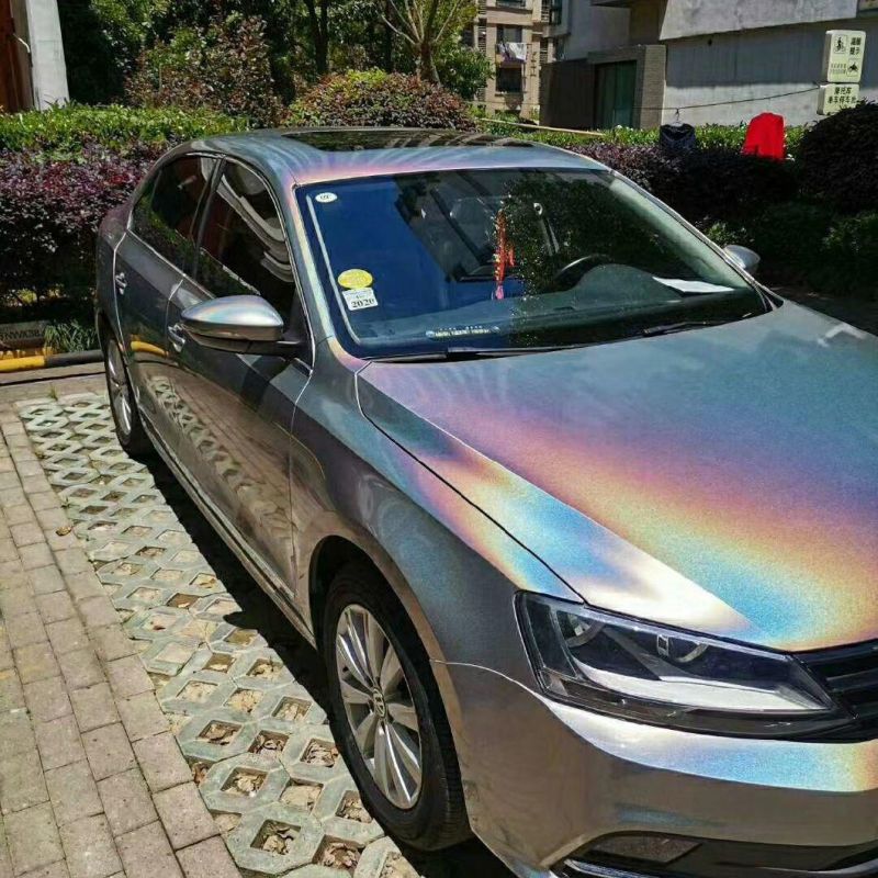 Derek Wholesale Air Release Diamond Laser Color Auto Vinyl Decoration Car Wrap Film